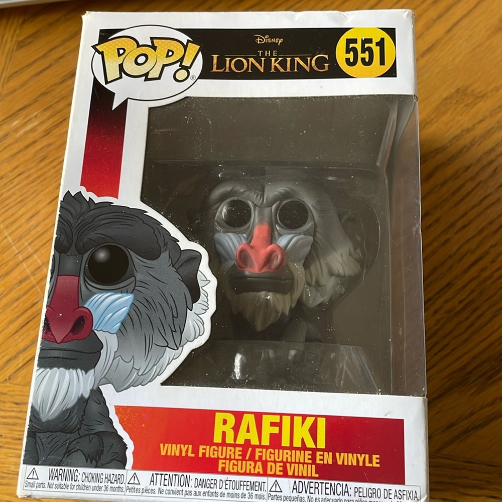 Rafiki Funko Pop! Disney The Lion King #551